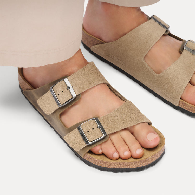 Arizona Faded Khaki Oiled/Suede Leather