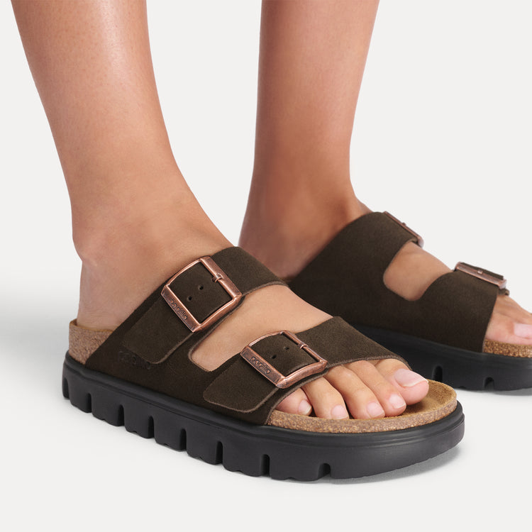 Arizona Chunky Mocca Suede Leather