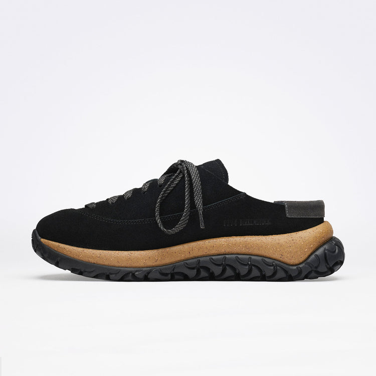 Birkenstock Uerzell 1774 Black Suede Leather side alt view