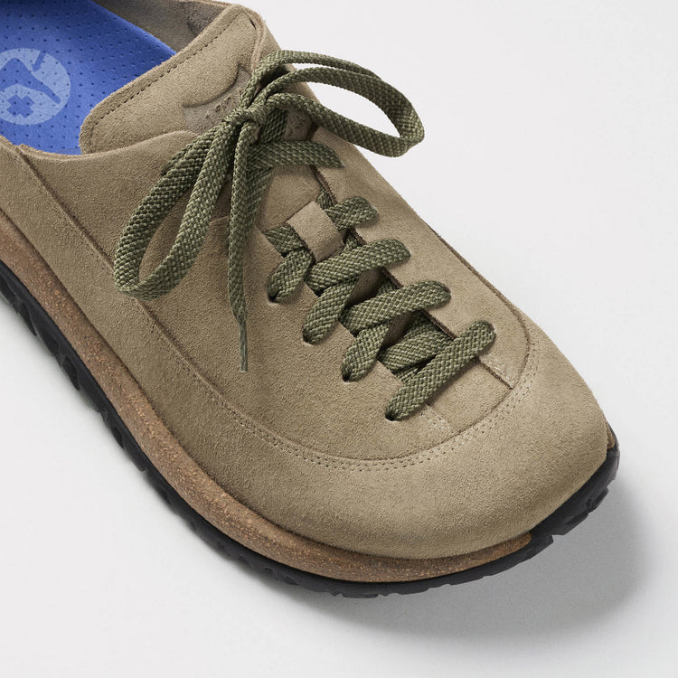 Birkenstock Australia Uerzell 1774 Taupe Suede Leather top view