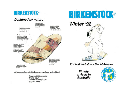 Birkenstock Australia 1992 tile