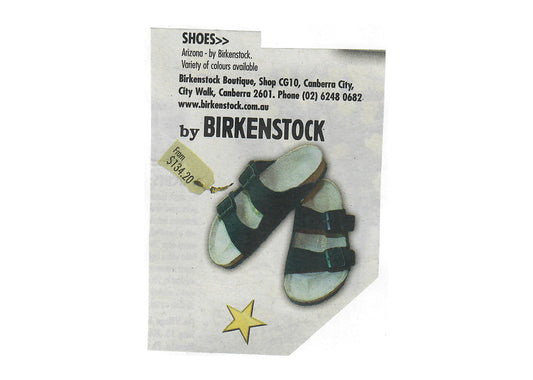 Birkenstock Australia 2001 tile