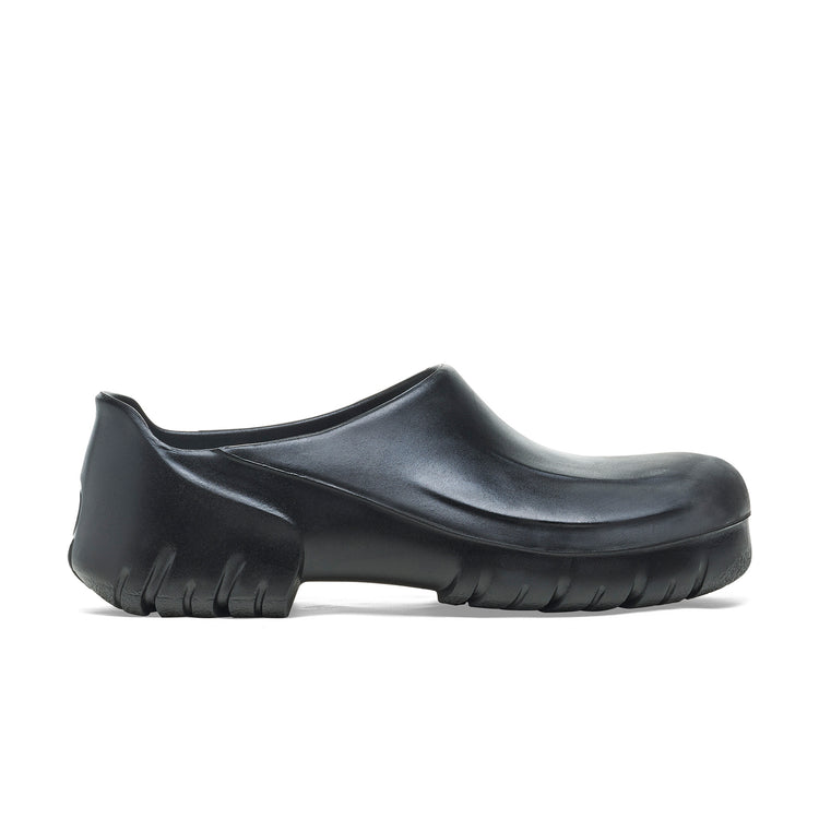 Birkenstock Australia A 640 Steelcap Black Polyurethane side view