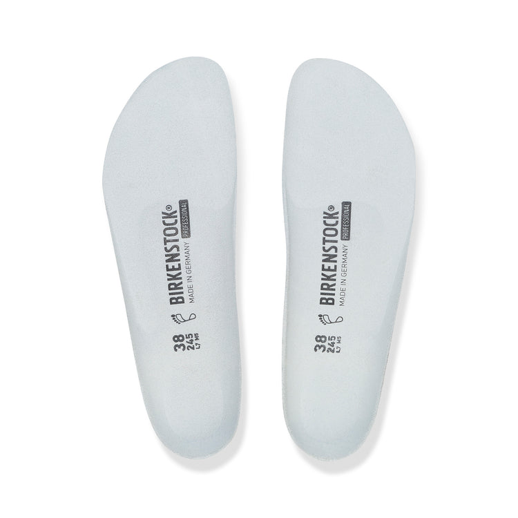 Birkenstock Australia A640 Footbed Grey Suede/Textile top view