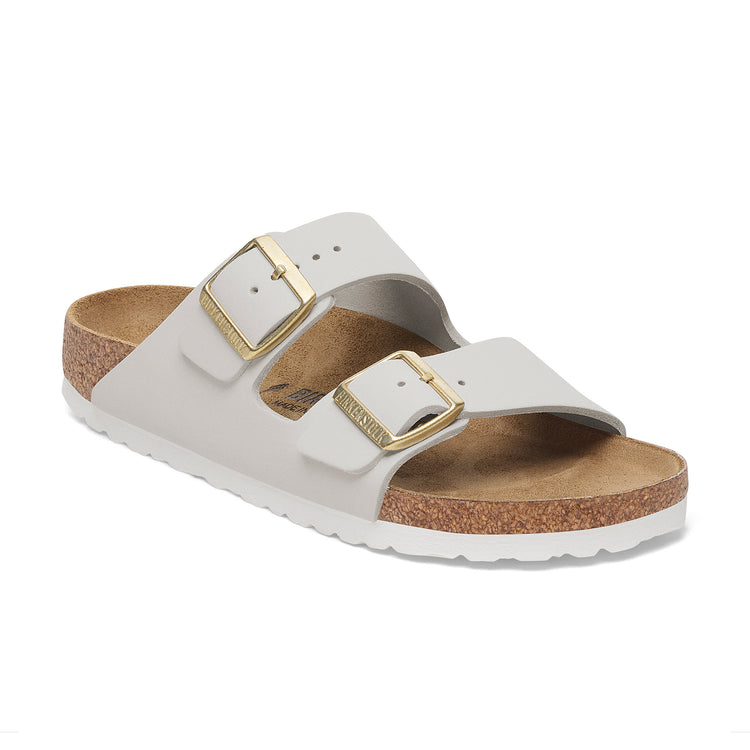 Birkenstock Arizona Antique White Nubuck Leather