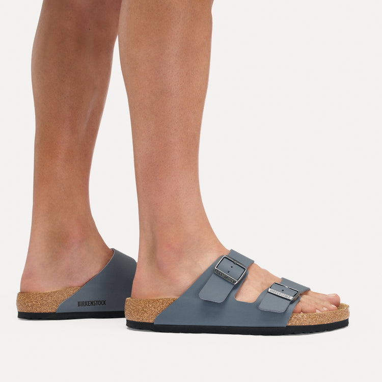 Birkenstock Australia Arizona Basalt Grey Birko-Flor on male model alt