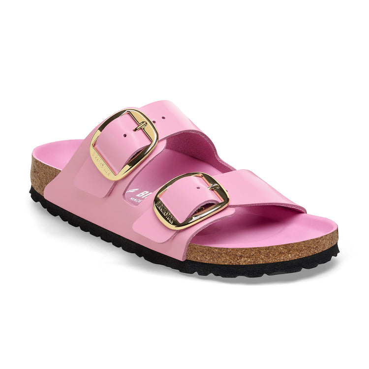 Arizona Big Buckle High Shine Fondant Pink Natural Leather Patent view