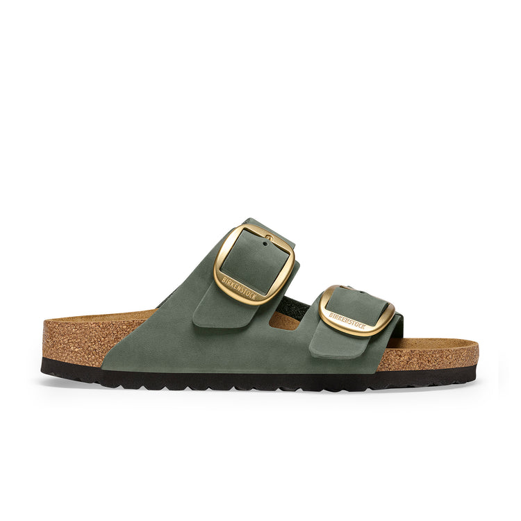 Birkenstock Arizona Big Buckle Thyme Nubuck Leather side view