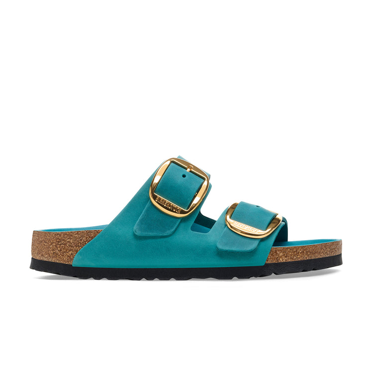 Birkenstock Arizona Big Buckle Biscay Bay Oiled Leather side view