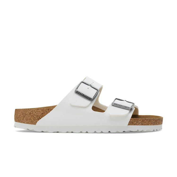 Birkenstock Arizona Birko-Flor White side view
