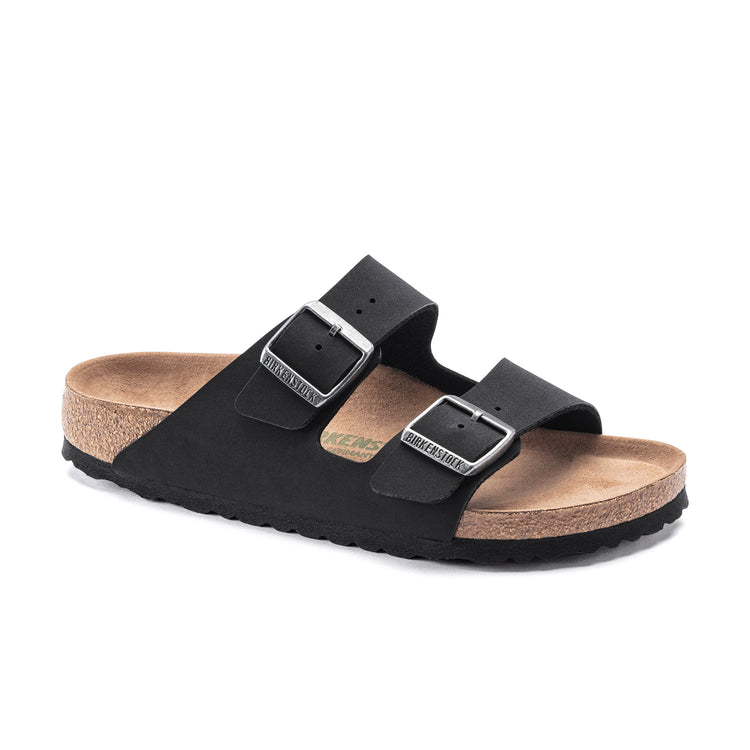 Birkenstock Arizona Vegan Birkibuc Microfibre Black