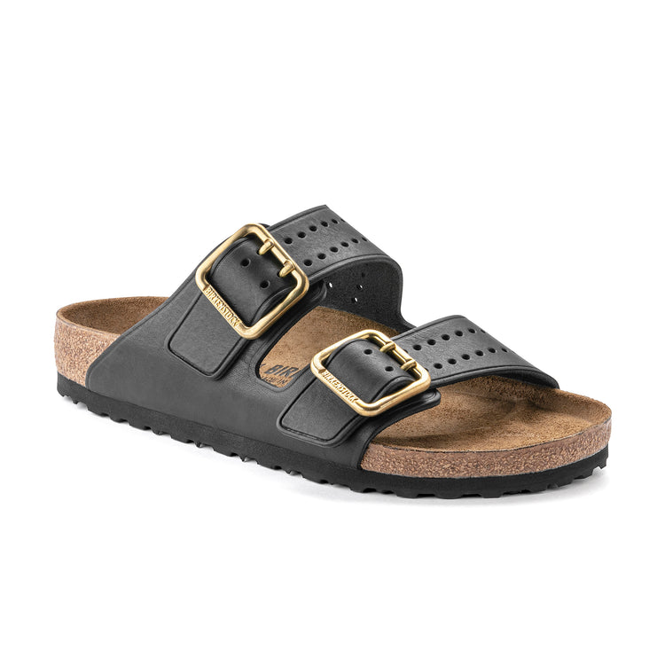 Birkenstock Arizona Bold Gap Urban Uniform Black Premium Natural Leather