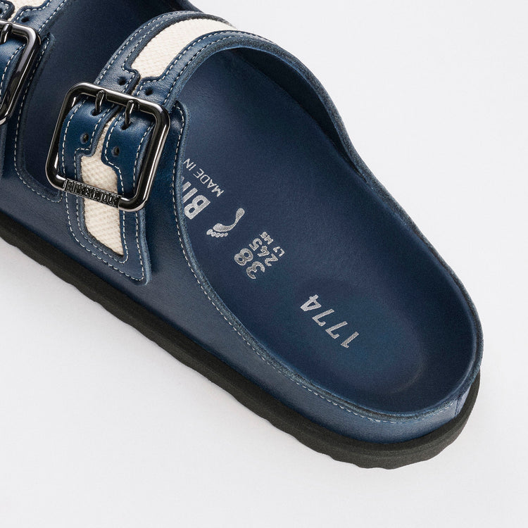 Arizona Bold Midnight Navy Canvas/Smooth Leather