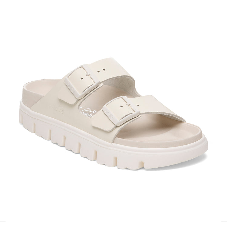 Birkenstock Arizona Chunky Exquisite Eggshell Smooth Leather