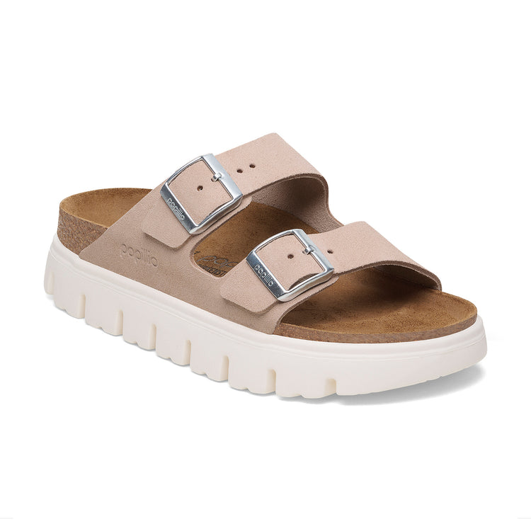 Birkenstock Arizona Chunky Light Rose Suede Leather
