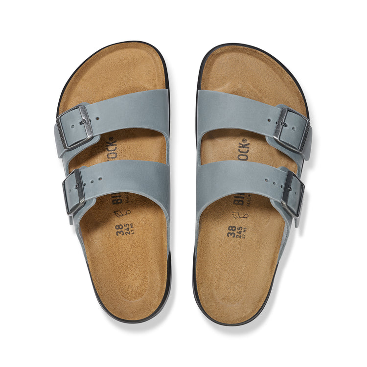 Arizona Cross Town W Basalt Grey Oiled Leather top view