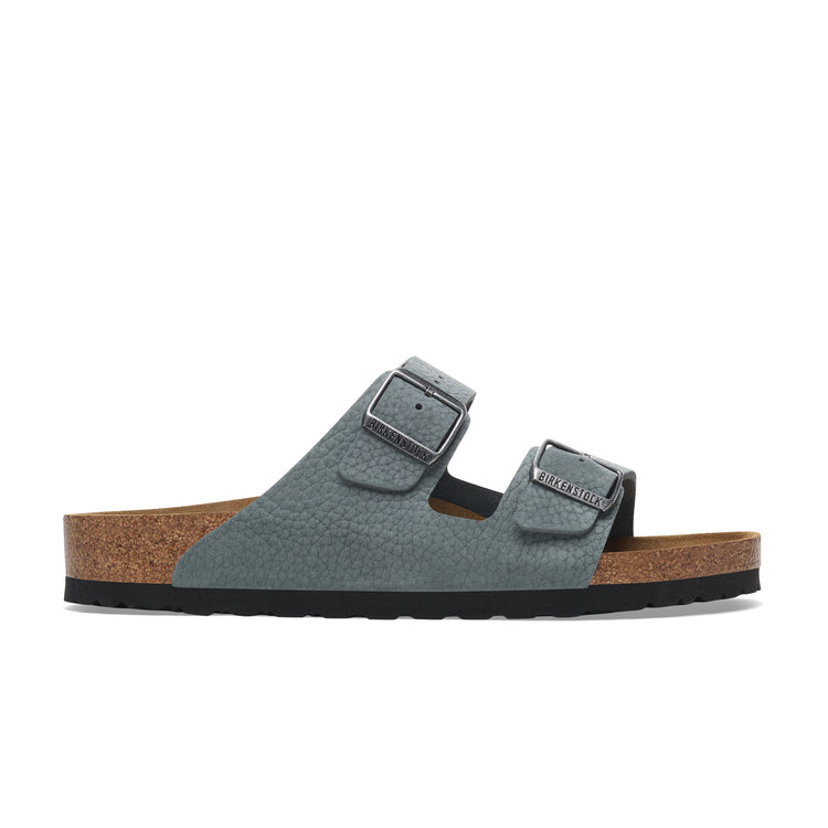 Arizona Desert Buck Basalt Grey Nubuck Leather side view