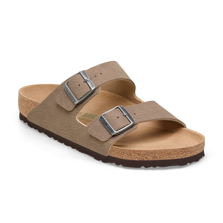 Birkenstock Arizona Desert Dust Vegan Espresso/Grey Taupe Synthetic Soft Birki