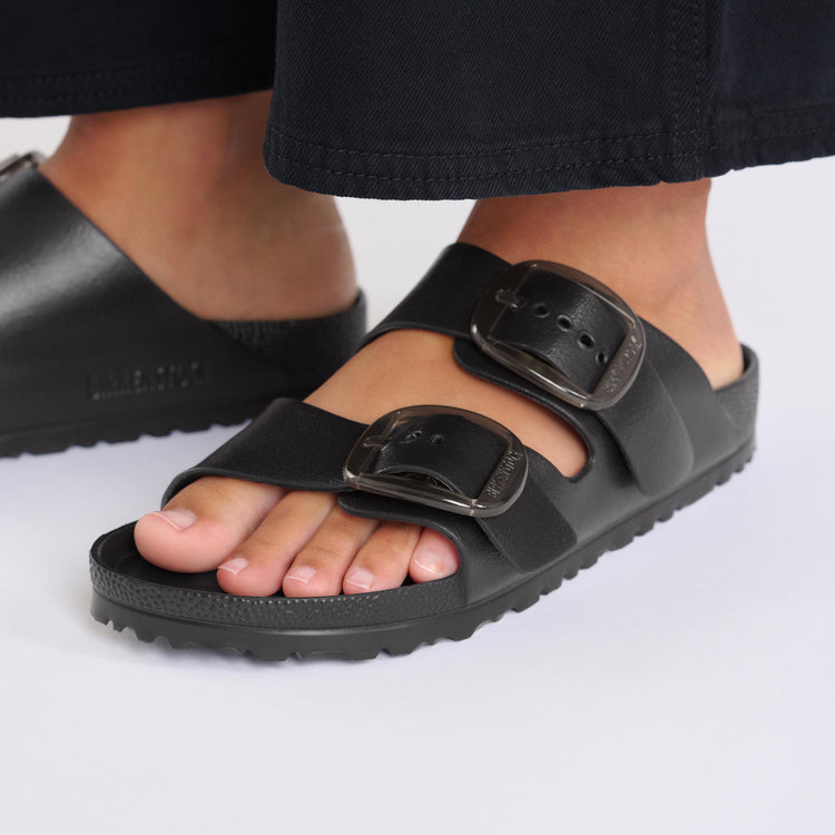 Birkenstock Arizona EVA Big Buckle Black on model 2