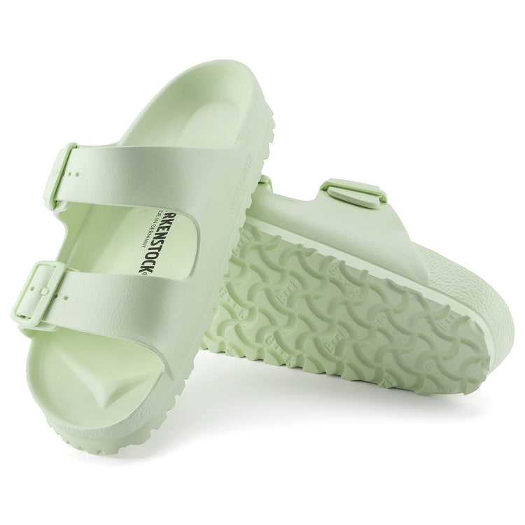 Birkenstock Arizona EVA Faded Lime sole view