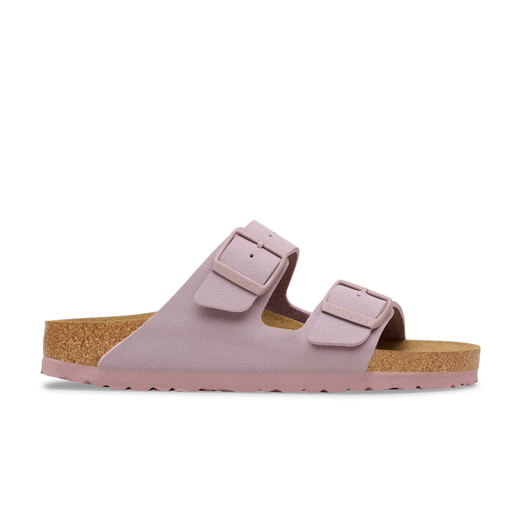 Birkenstock Australia Arizona Faded Purple BirkiBuc side view