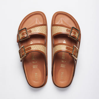 Arizona Framed Ginger Brown Raffia