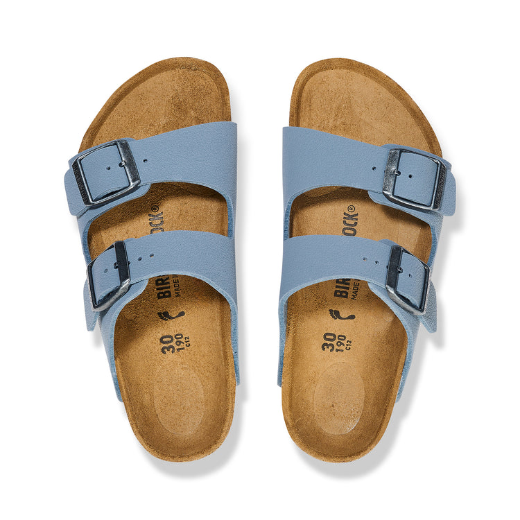 Birkenstock Arizona Kids Elemental Blue BirkiBuc top view