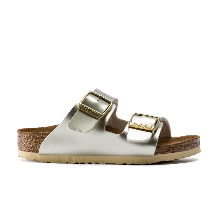 Arizona Kids Electric Metallic Gold Birko-Flor side view