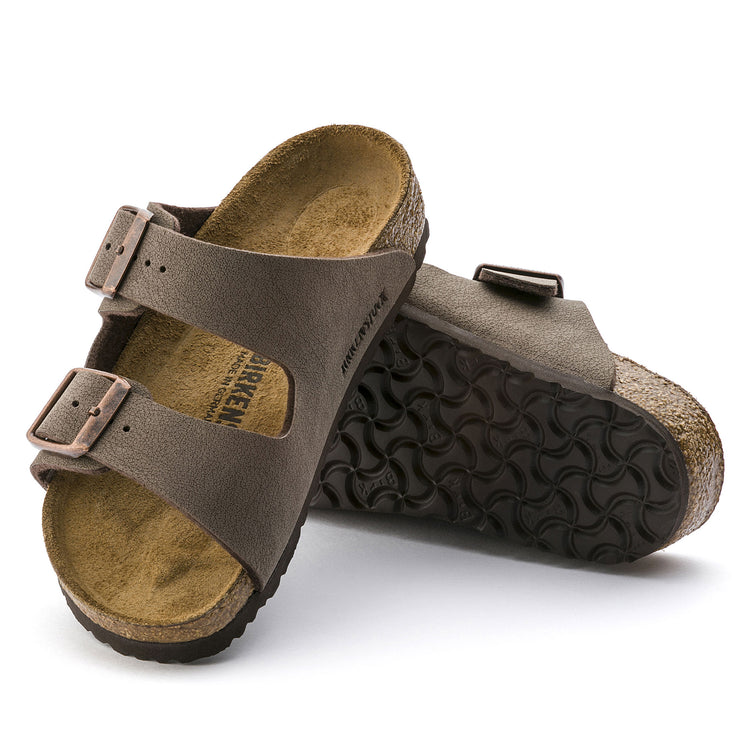 Birkenstock Arizona Kids Mocca BirkiBuc sole view