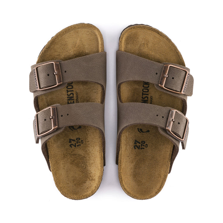 Birkenstock Arizona Kids Mocca BirkiBuc top view