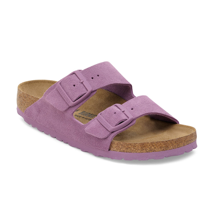 Birkenstock Arizona Mauve Suede Leather