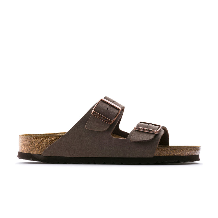 Birkenstock Arizona Mocca BirkiBuc side view