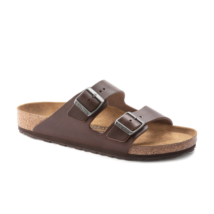 Birkenstock Arizona Vintage Wood Roast Natural Leather