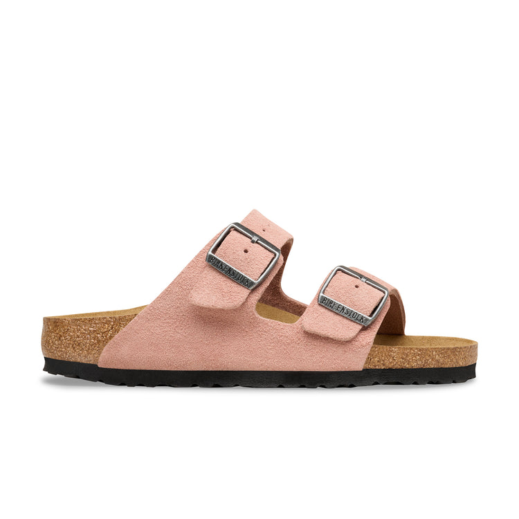 Birkenstock Australia Arizona Pink Clay Suede Leather side view