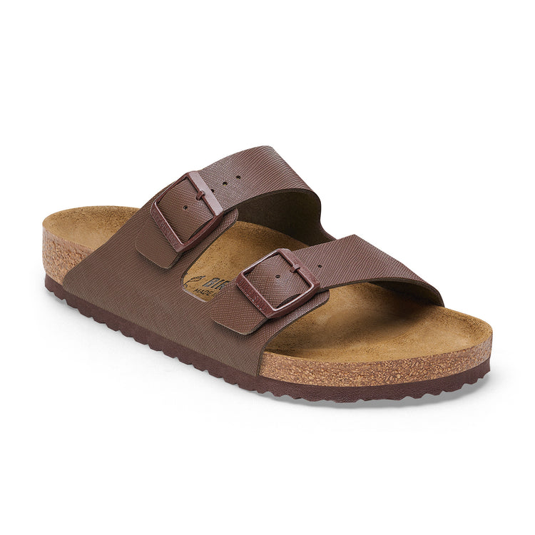 Birkenstock Arizona Saffiano Birko-Flor Roast