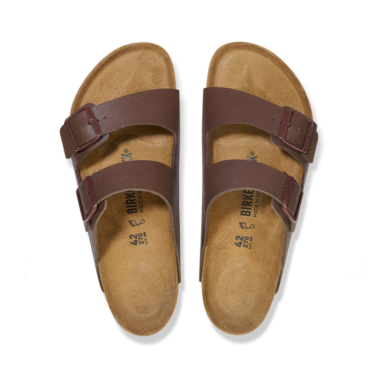 Birkenstock Arizona Saffiano Birko-Flor Roast
top view