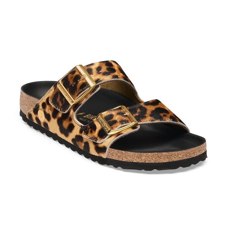 Birkenstock Australia Arizona Semi Exquisite Leo Natural Pony Hair