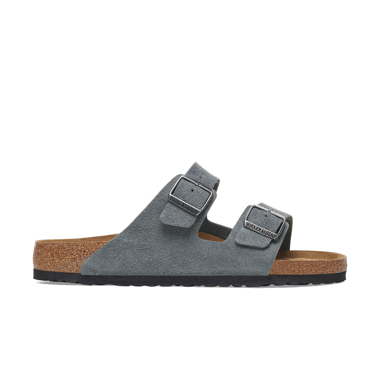 Arizona SFB Basalt Grey Suede Leather side view