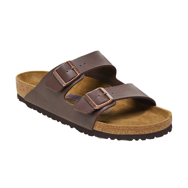 Birkenstock Arizona Soft Footbed Dark Brown Birko-Flor