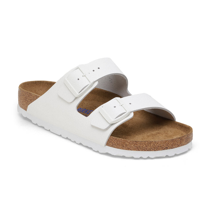 Birkenstock Arizona Soft Footbed Smooth Leather White