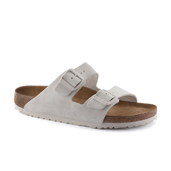 Birkenstock Arizona SFB Antique White Suede Leather