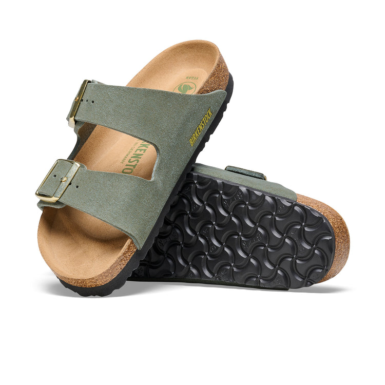 Birkenstock Arizona Soft Birki Vegan Thyme Synthetic sole view