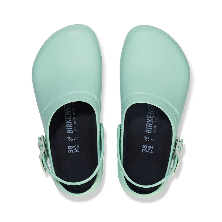 Birkenstock Birki Air 2.0 Polyurethane Matcha top view