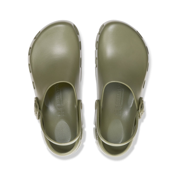 Birkenstock Birki Flow EVA Khaki top view