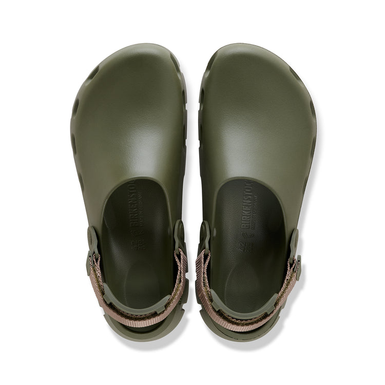 Birki Flow EVA Tech Loop Khaki/Grey Taupe