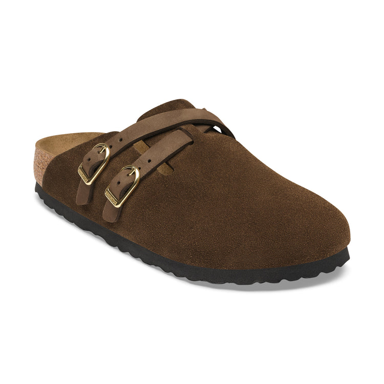 Birkenstock Australia Blair D-Buckle Carafe Suede Leather