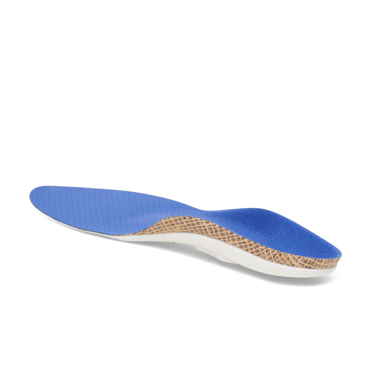Birkenstock Blue Footbed Long Microfibre back view