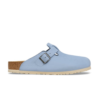 Birkenstock Australia Boston Archive Denim Blue Tumbled Nubuck Leather side view