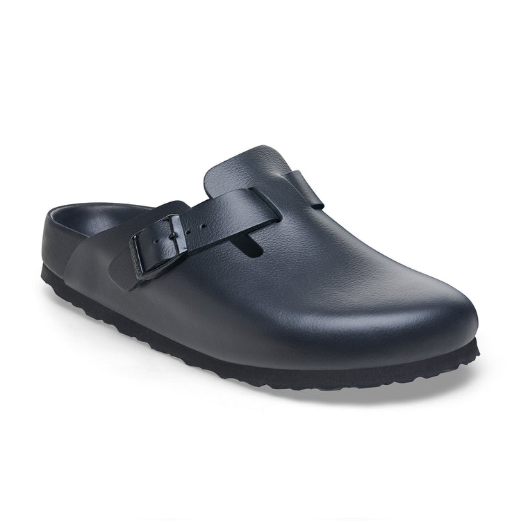 Birkenstock Boston Exquisite Black Natural Leather