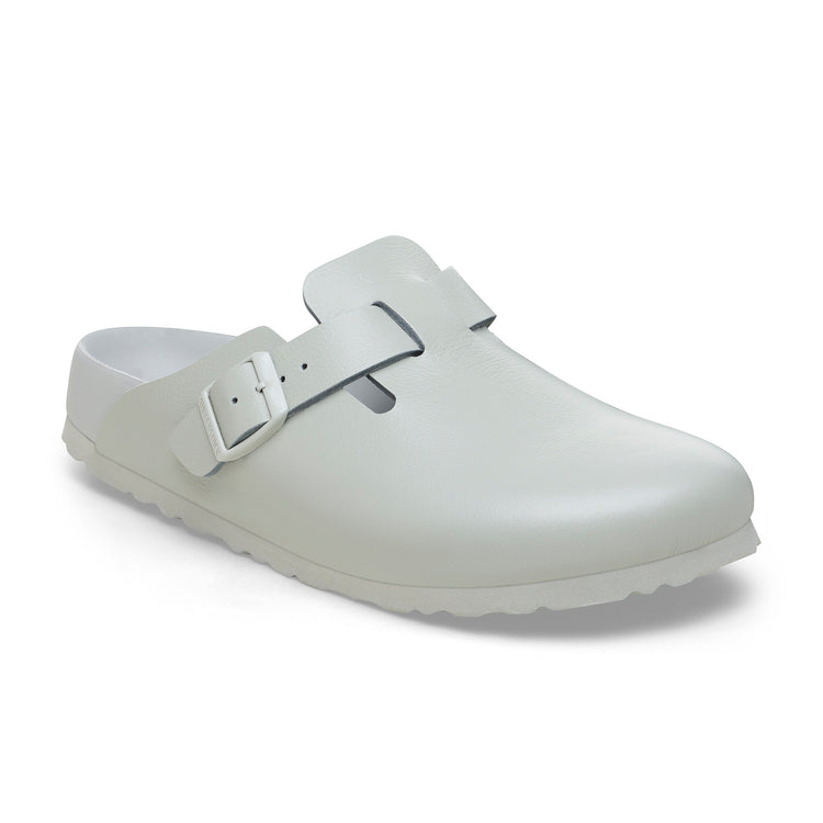 Birkenstock Boston Exquisite Mineral Grey Natural Leather